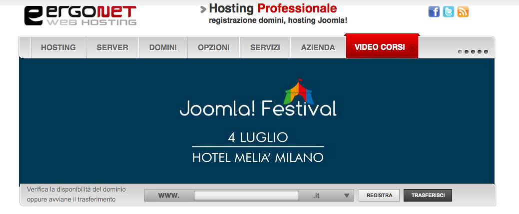 sito incontro senza registrazione joomla